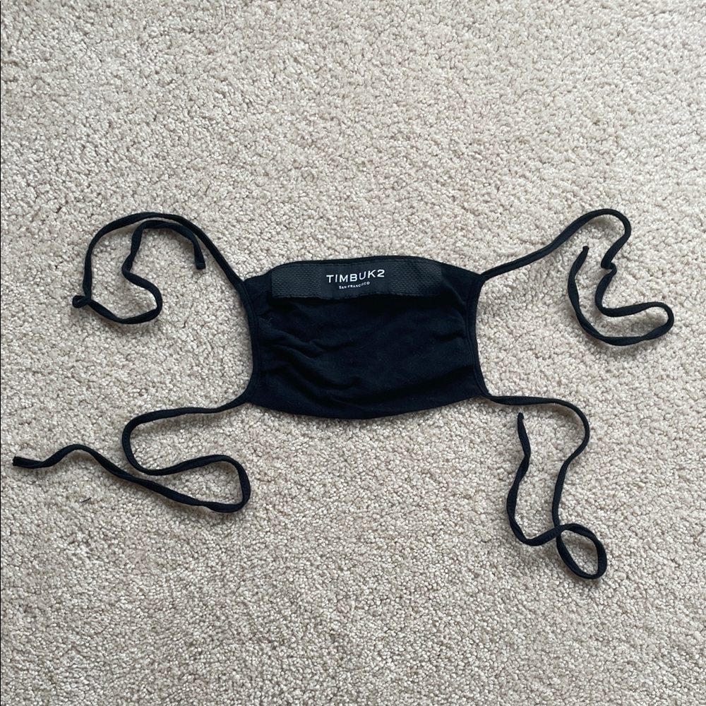 Timbuk2 Black Adjustable Face Mask